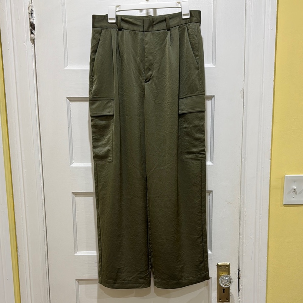 Madewell Green Trousers Relaxed Fit